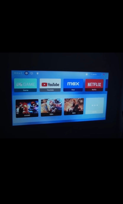 Mini Proyector Gamer 2 en 1 con WiFi y 2 Controles