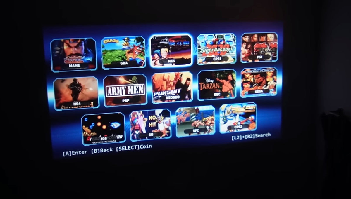 Mini Proyector Gamer 2 en 1 con WiFi y 2 Controles